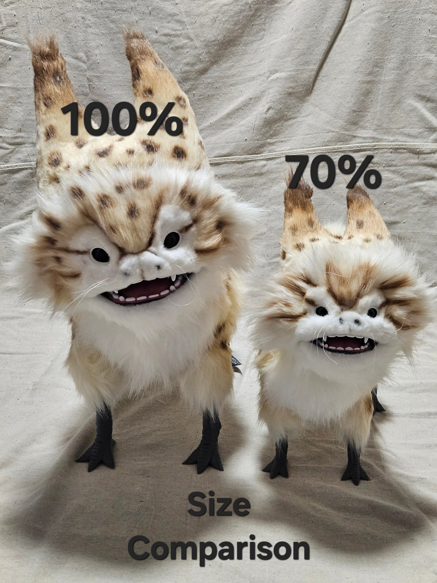 V4 Replica Alien Cat 70% Scale (Yellow Eyes)