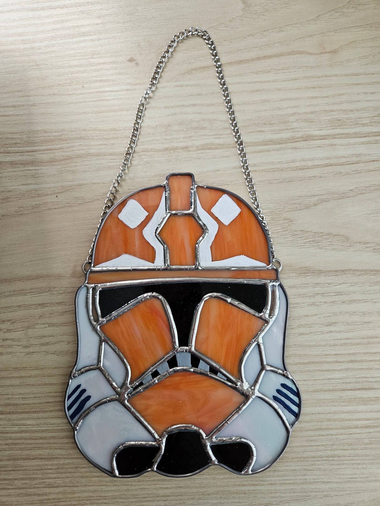 Tano Trooper Stained Glass Suncatcher