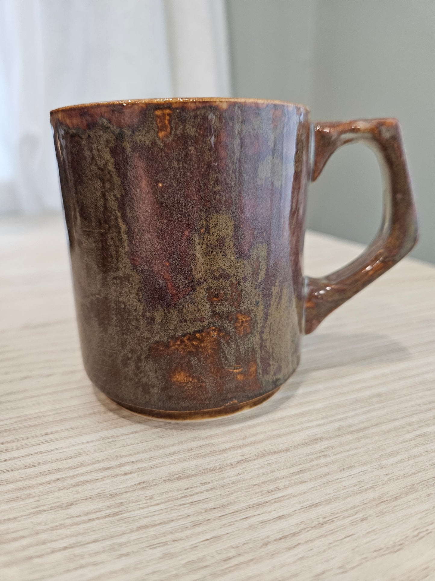 "Stardust Caf" 12oz Stoneware Mug- Opal