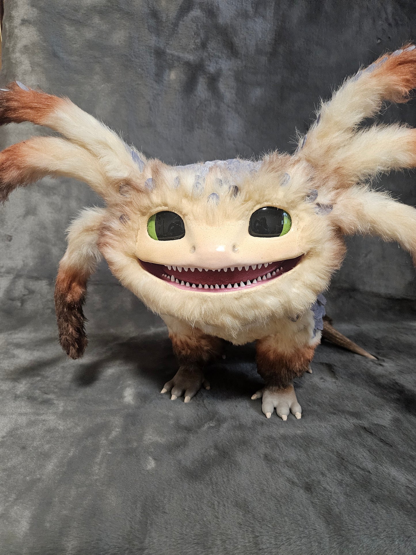 Alien Axolotl/Armadillo Life-Size Replica Creature