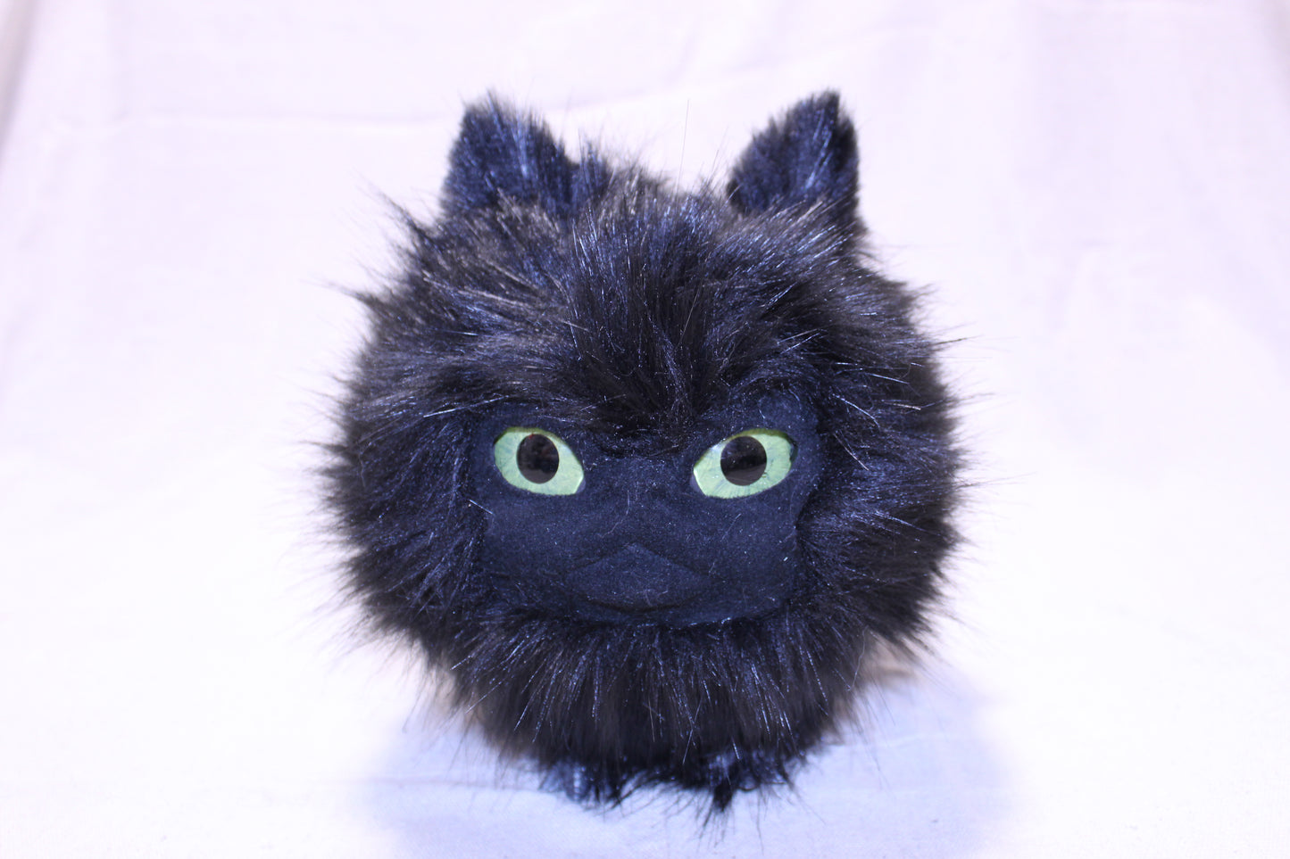 Lothball Kitten Black with Yellow Eyes