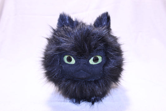 Lothball Kitten Black with Yellow Eyes