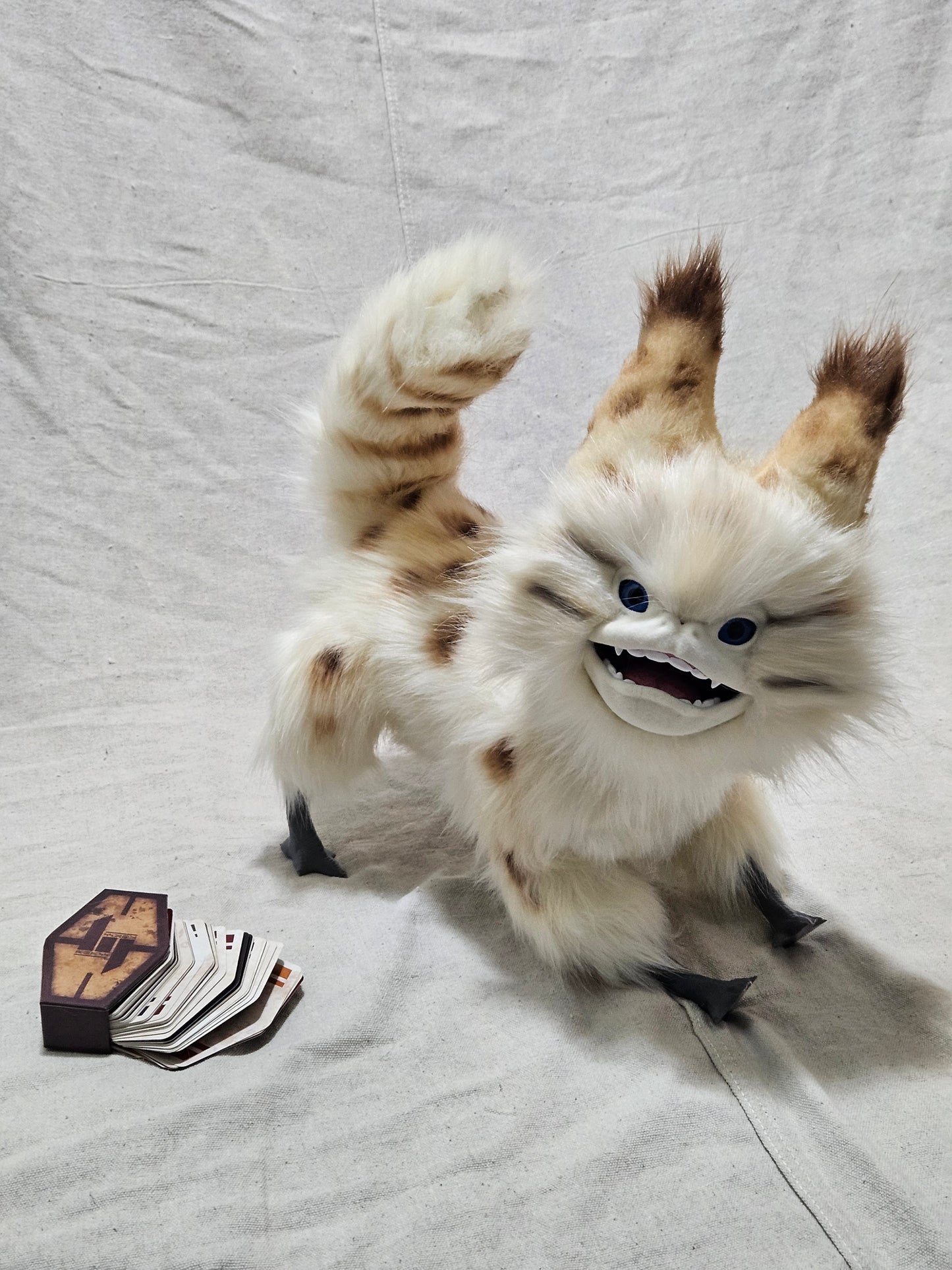 Art Doll Space Cat Smaller 70% Size (Blue Eyes)