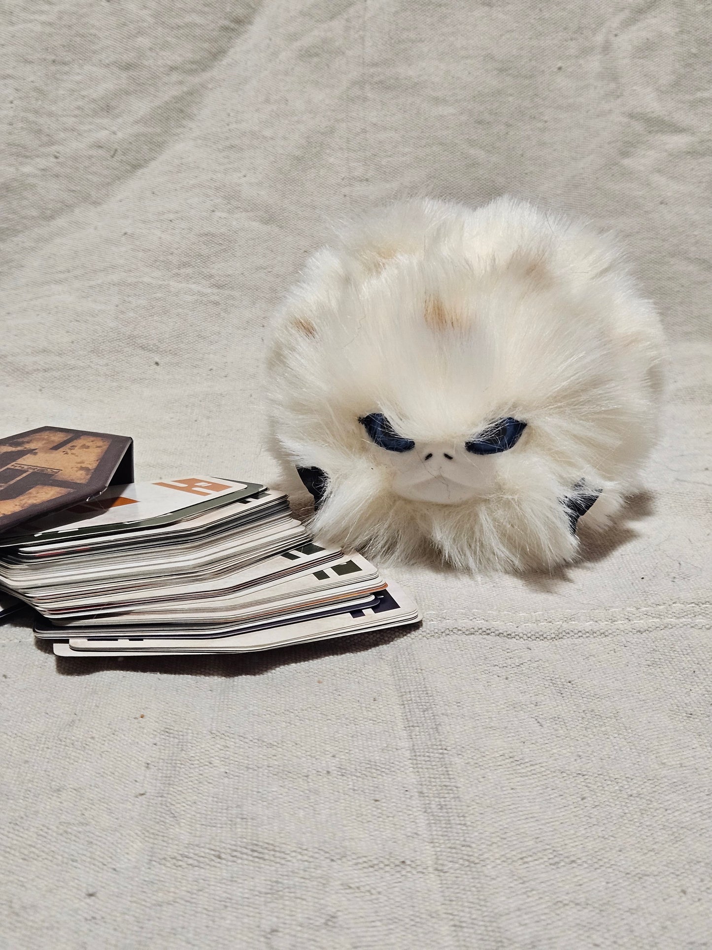 Magnetic Lothball Cosplay Companion- Cream with Brown Spots