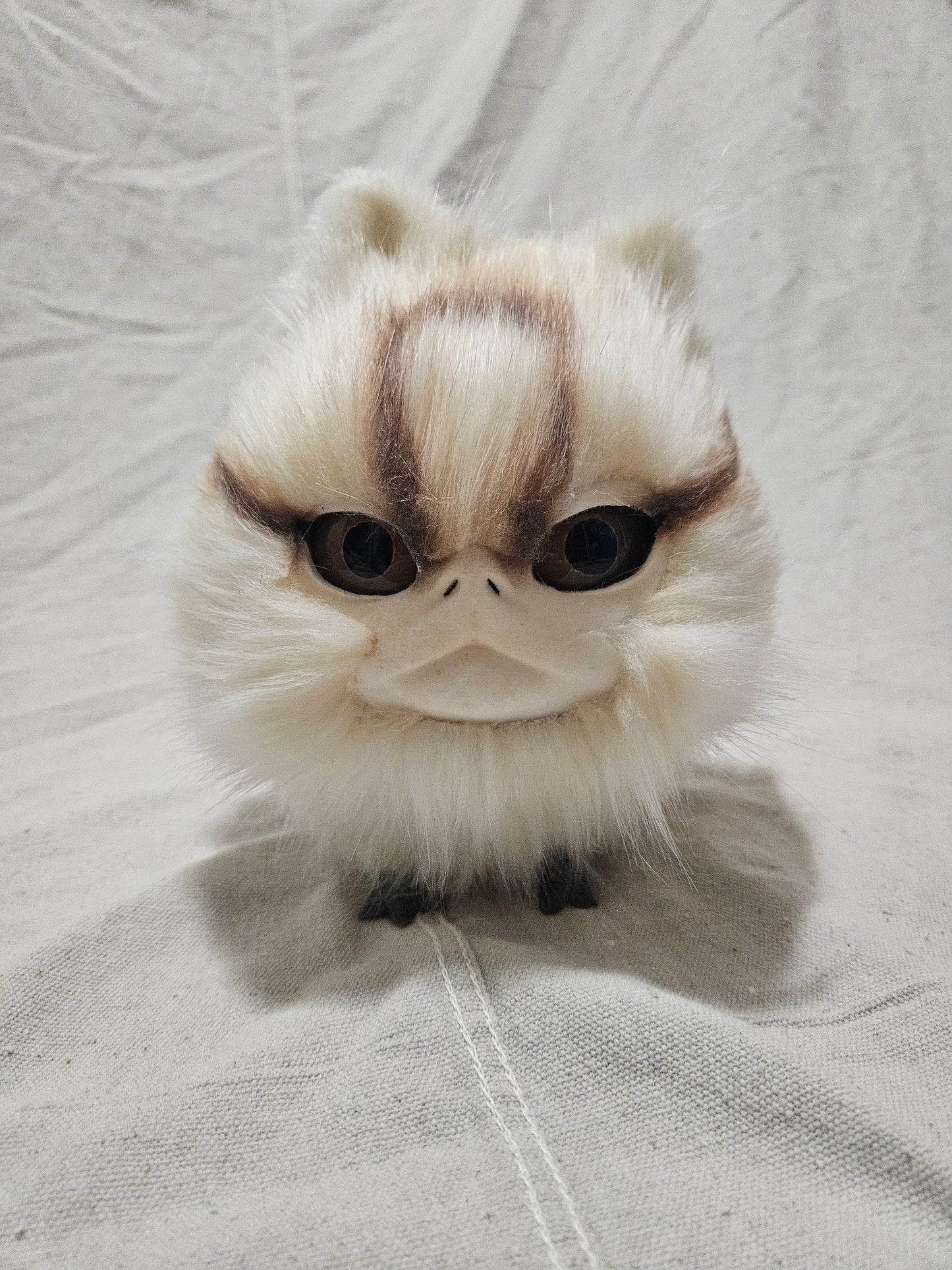 Art Doll Lothball Kitten- Cream with Brown Eyes and Brown Spots