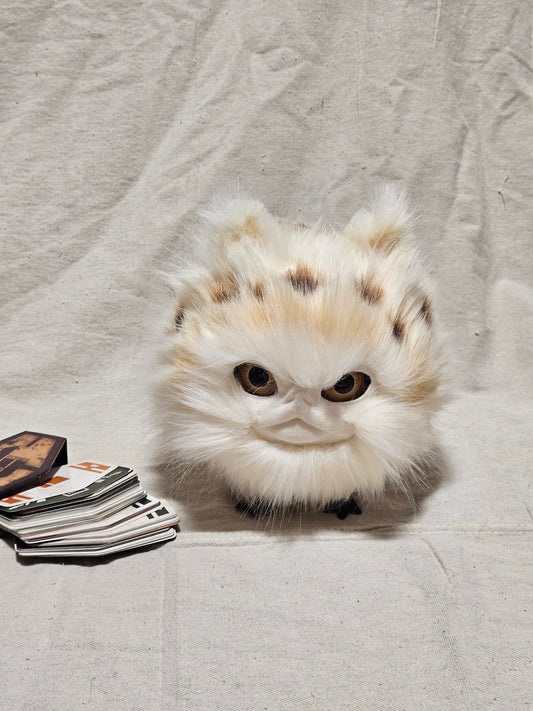 Art Doll Lothball Kitten- Cream with Light Brown Eyes and Brown Spots