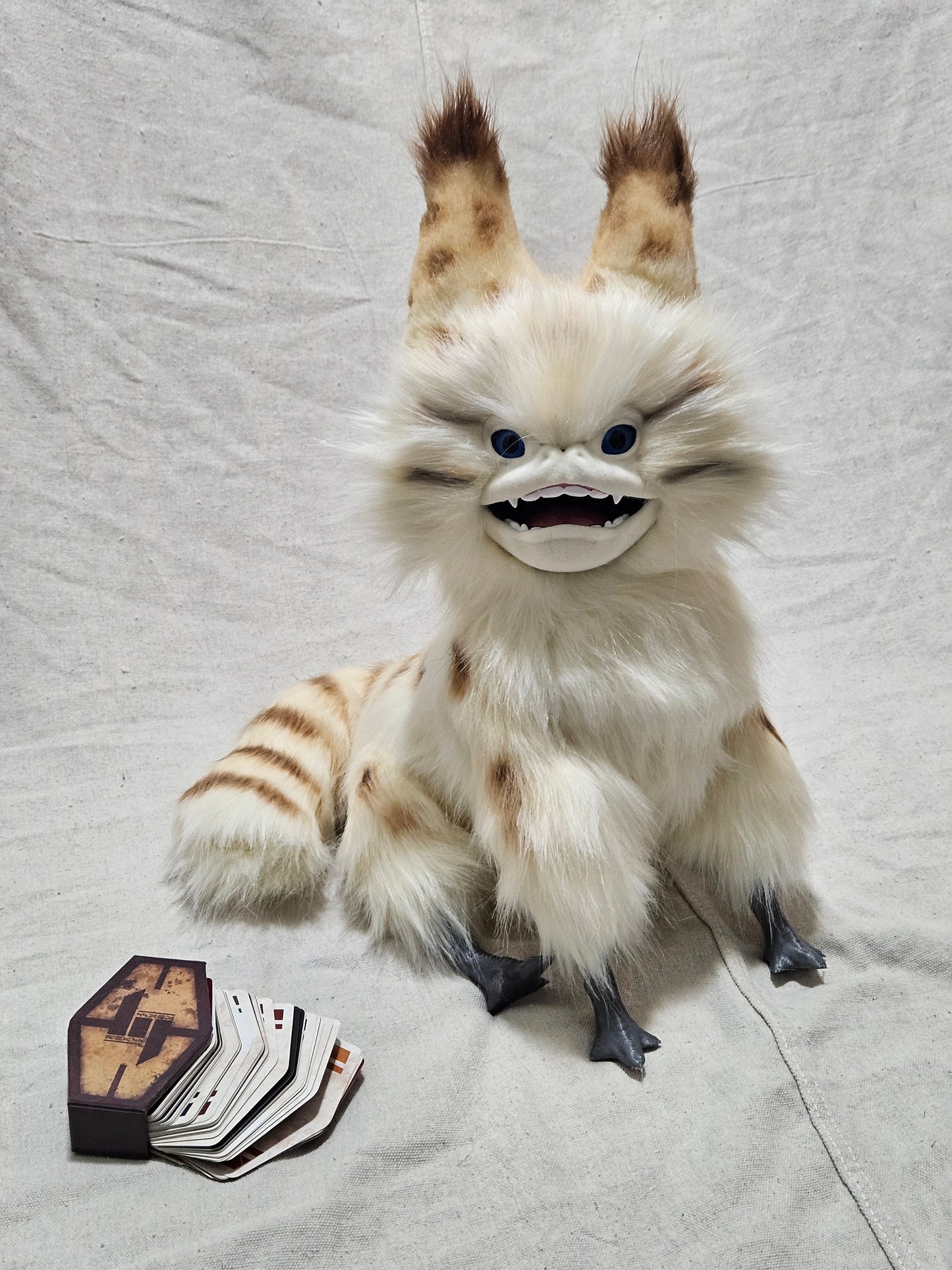 Art Doll Space Cat Smaller 70% Size (Blue Eyes)