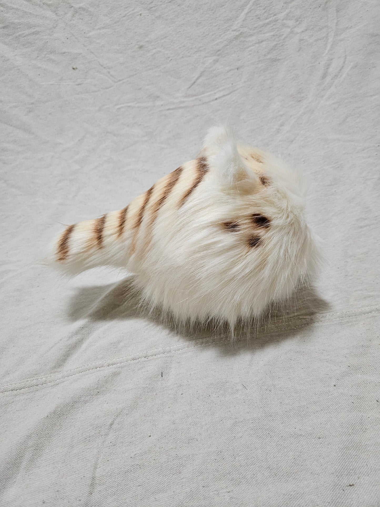 Art Doll Lothball Kitten- Cream with Brown Eyes and Brown Stripes
