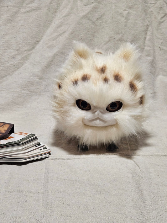 Art Doll Lothball Kitten- Cream with Dark Brown Eyes and Brown Spots