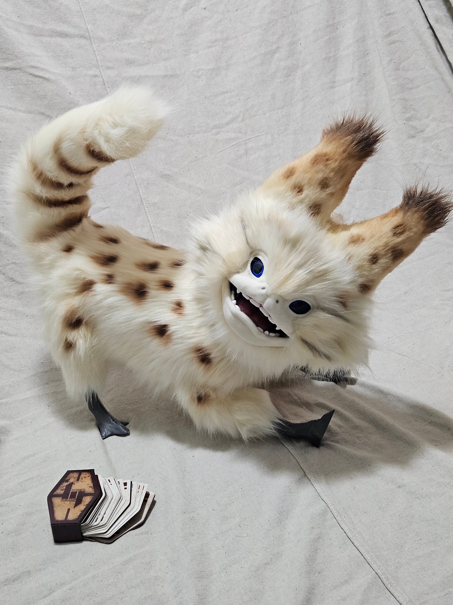 Art Doll Space Cat Full Size (Dark Blue Eyes)