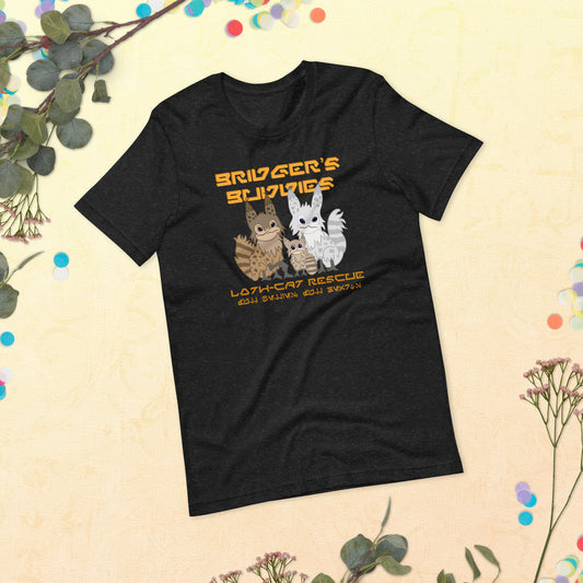 Bridger's Buddies Loth-cat Rescue Unisex T-Shirt