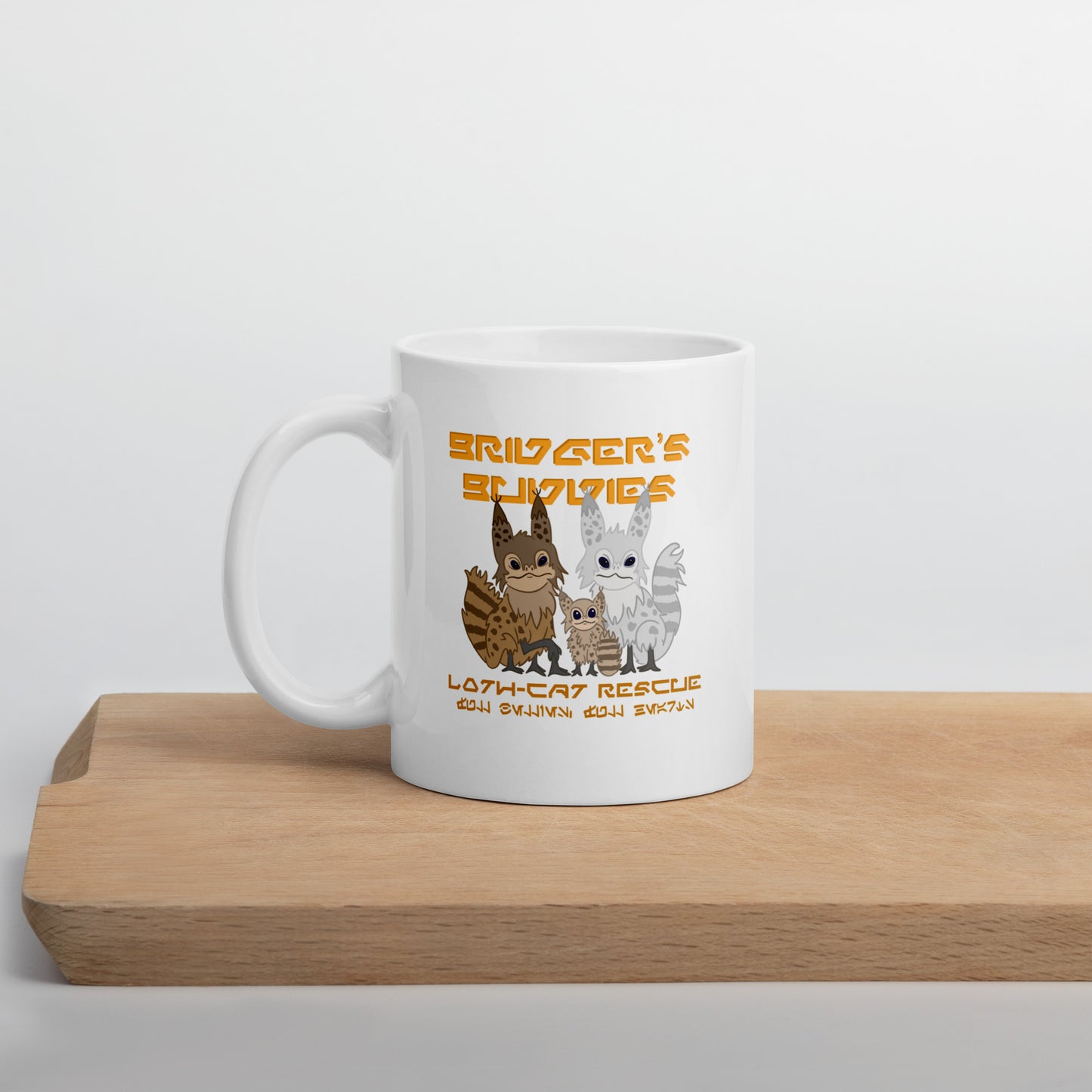 Bridger's Buddies Loth-cat Rescue Ceramic Mug