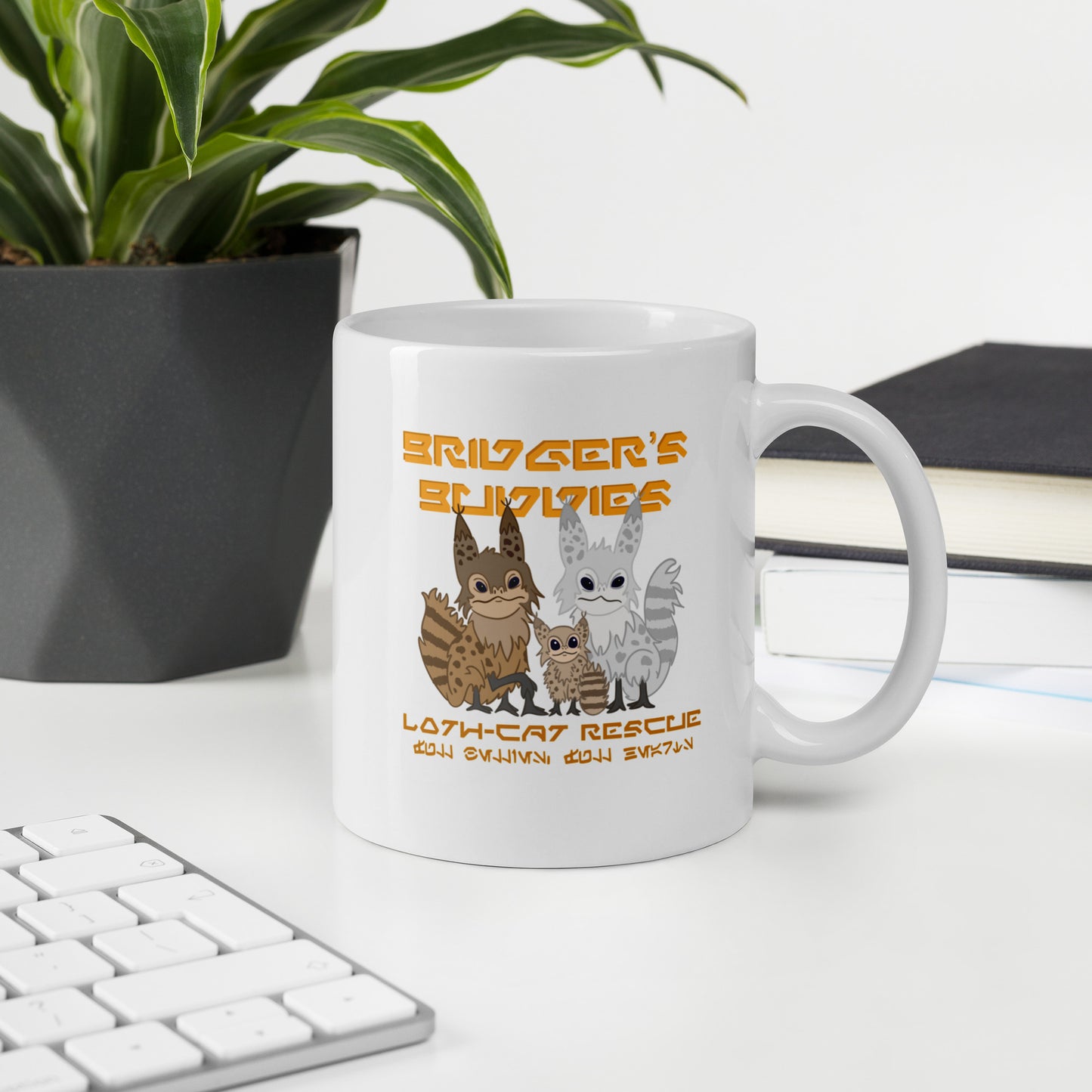 Bridger's Buddies Loth-cat Rescue Ceramic Mug