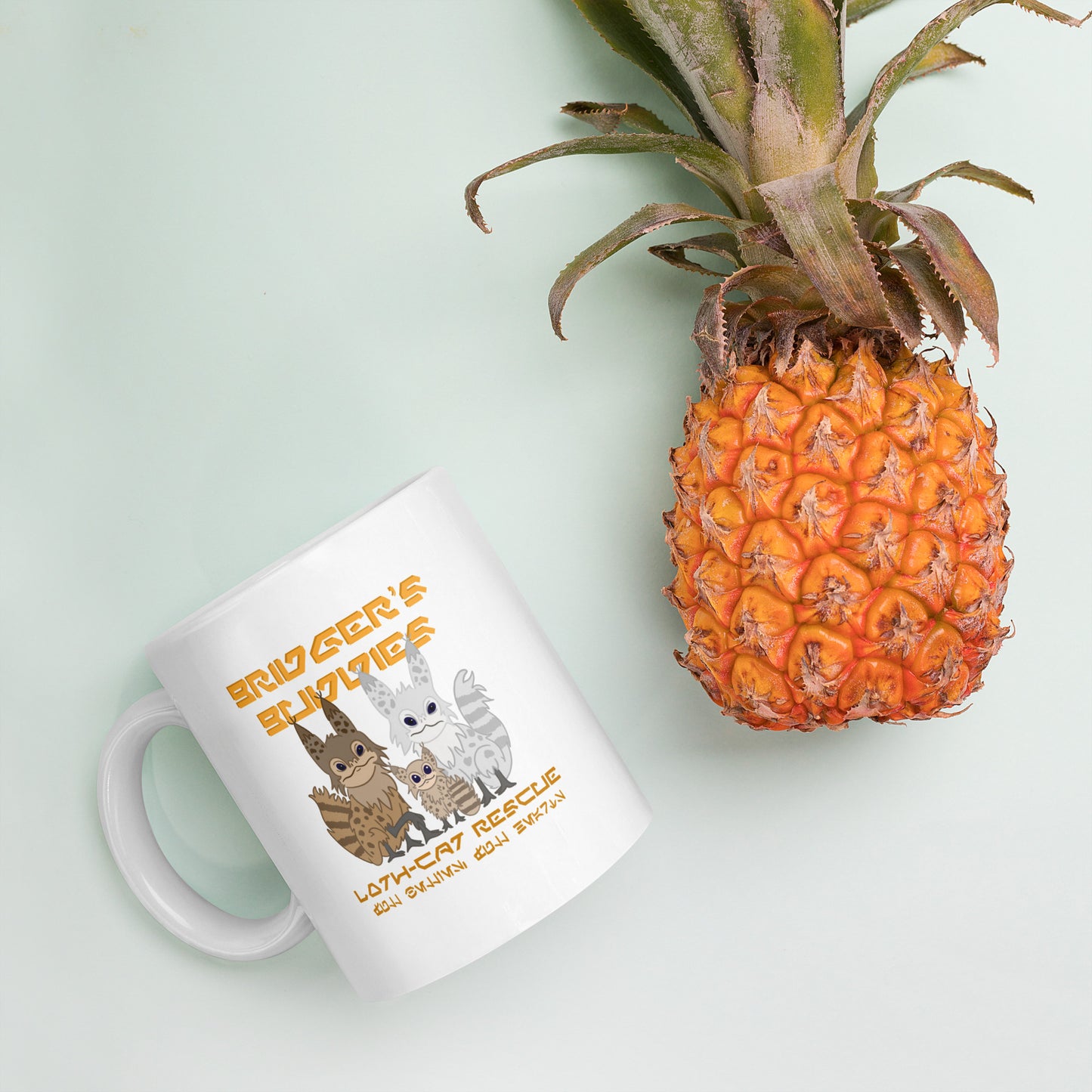 Bridger's Buddies Loth-cat Rescue Ceramic Mug